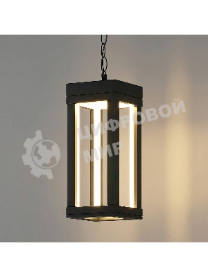 1528 TECHNO LED / Светильник садово-парковый 3000K чёрный