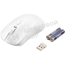 Мышь Acer OMR501 белый оптическая 1600dpi silent беспров. USB 4but (ZL.MCE11.018)