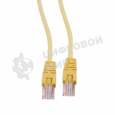Патч-корд FTP Cablexpert cat.6, 10м, литой, многожильный, желтый