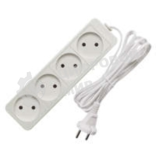 Удлинитель 4х5 м без заземл. 6А IP20 ШВВП 1.3 кВт Союз 481S-0405