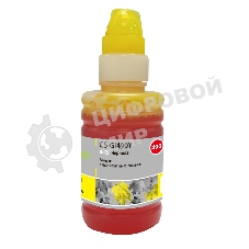 Чернила Cactus CS-GI490Y желтый 100мл для Canon PIXMA G1400, G2400, G3400