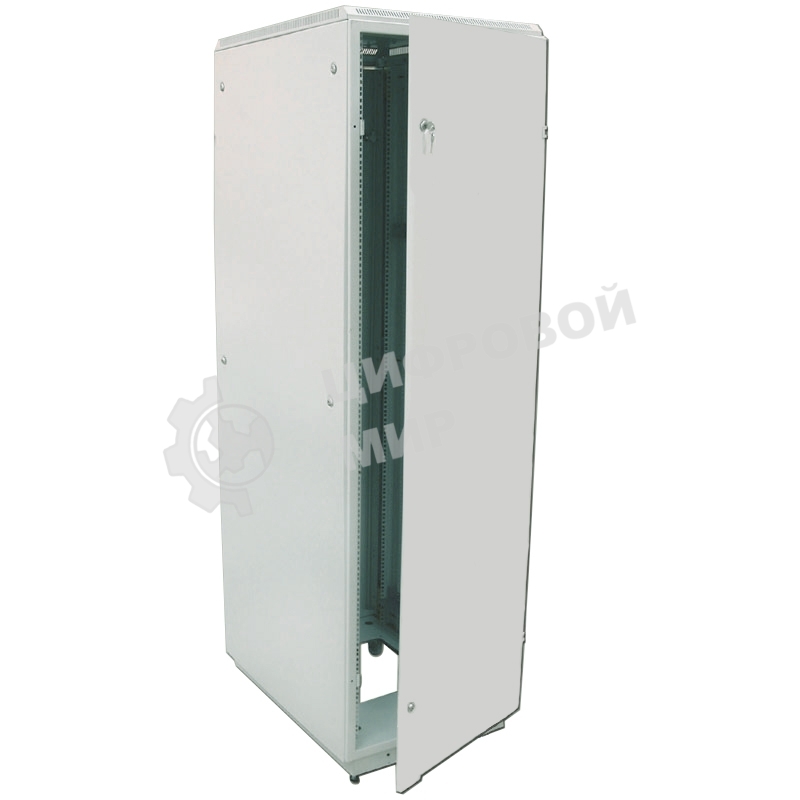 Шкаф телекоммуникационный напольный 18U (600x600) дверь металл (2 места), ШТК-М-18.6.6-3ААА