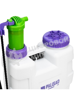 Опрыскиватель Palisad 64784 ранцевый, 12 л с насосом, шлангом, разбрызгивателем