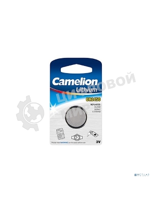 Батарейка литиевая Camelion CR2430 BL-1 (CR2430-BP1, 3V)
