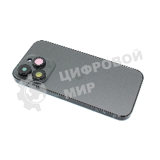Задняя крышка (корпус) в сборе с рамкой для Apple iPhone 14 Pro черный