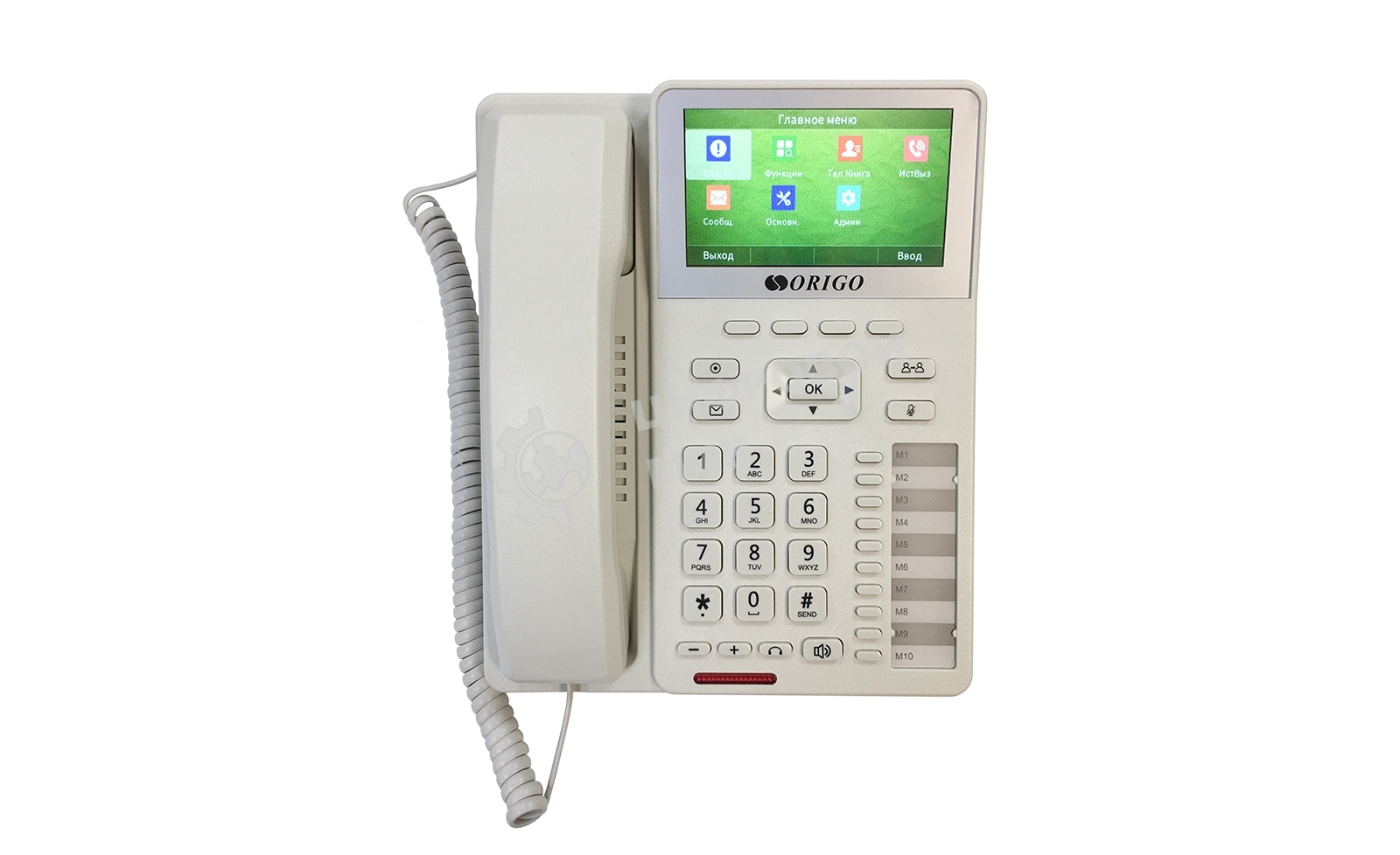 Телефон ORIGO IP-телефон с цветным дисплеем 4.3