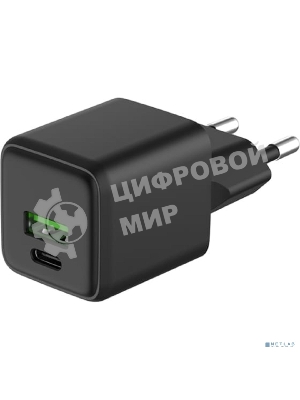 Сетевое зарядное устройство Rexant с двумя портами USB-A и Type-C, 25Вт GaN