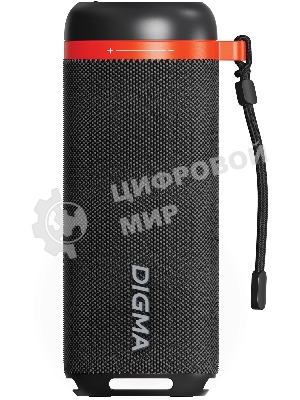 Колонка портативная Digma D-PS1521 черный 16W 2.0 BT 10м 1800mAh