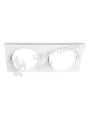 Светильник Ambrella light TN51919/2 WH белый GX53 max 12W 220*115*23