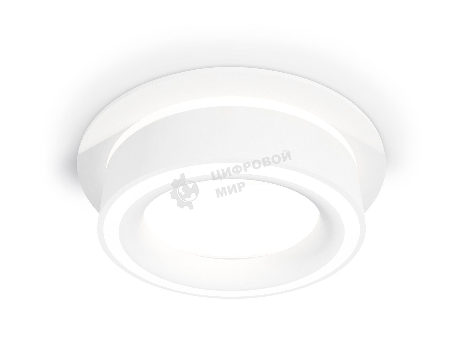Комплект встраиваемого светильника Ambrella light XC8050018 SWH/FR белый песок/белый матовый GX53 (C8050, N8433)