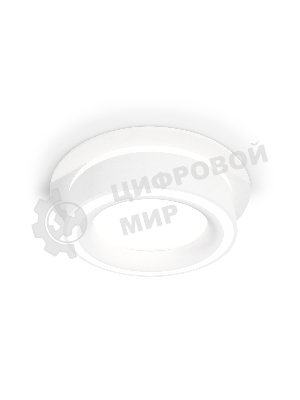 Комплект встраиваемого светильника Ambrella light XC8050018 SWH/FR белый песок/белый матовый GX53 (C8050, N8433)