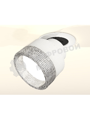 Светильник Ambrella Light XM8101540 SWH/CL белый песок/прозрачный GX53 (A2241, A2105, C8101, N8480)