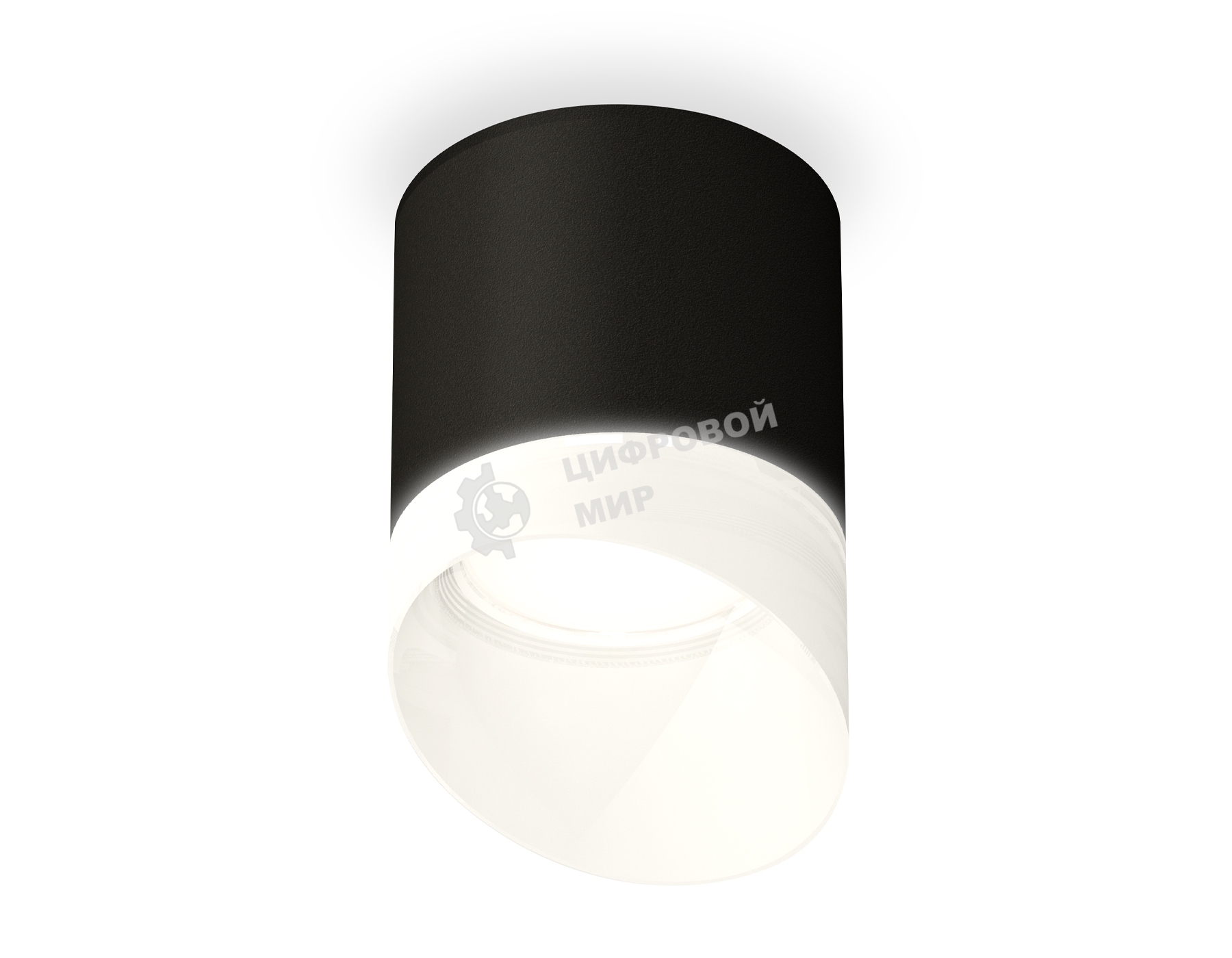 Светильник Ambrella Light XS7402036 SBK/FR черный песок/белый матовый MR16 GU5.3 (C7402, N7175)