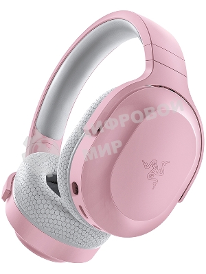 Гарнитура Razer Barracuda X (2022) розовый, беспроводная + проводная, Bluetooth/USB-C/3.5 мм