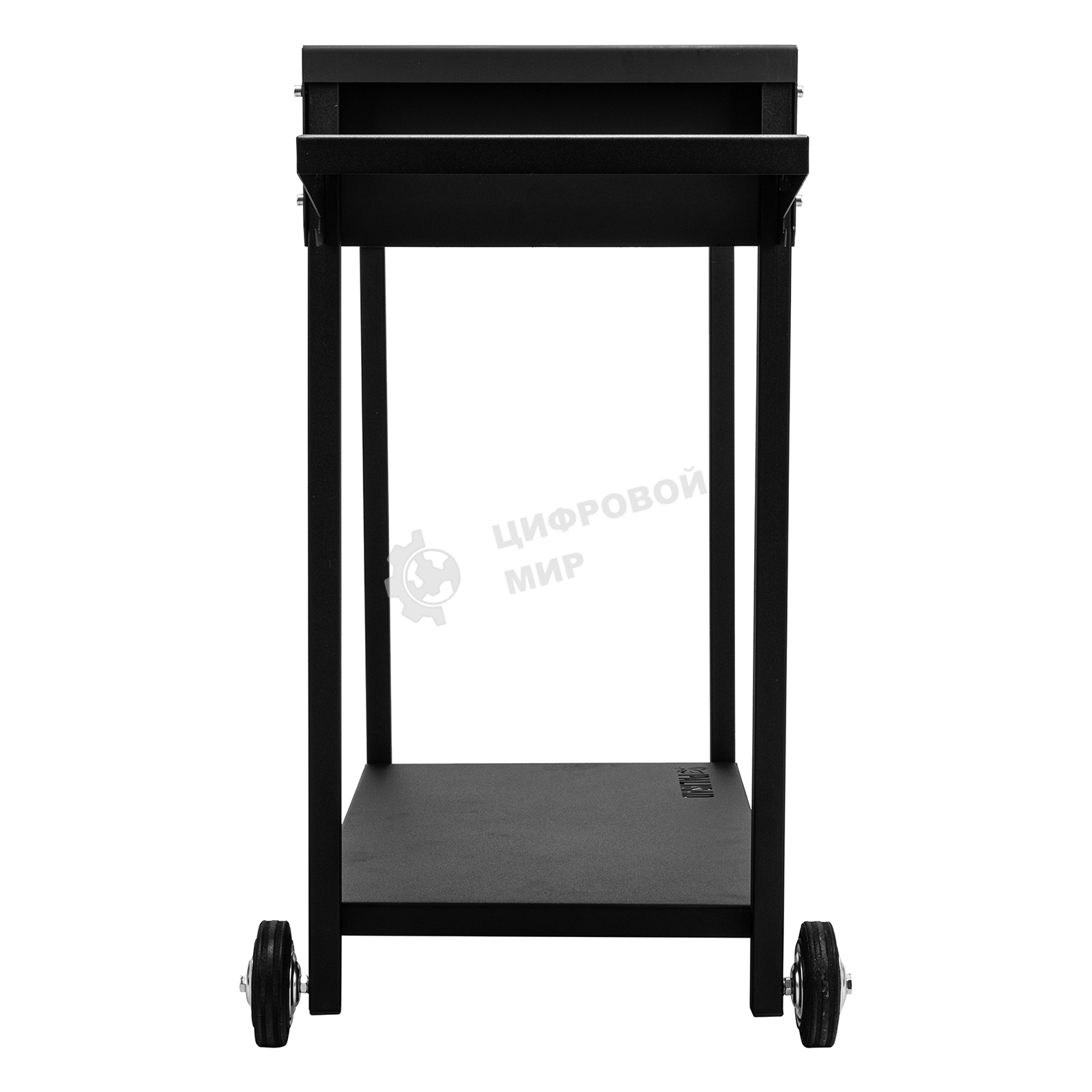 Мангал Palisad Camping сварной на колесах, 662х390х152/805 мм, сталь 2 мм, кочерга в комплекте