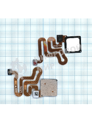 Кнопка HOME в сборе с механизмом и шлейфом для Huawei P9 Lite/G9, белый