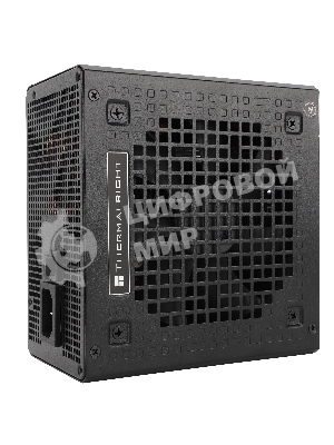 Блок питания Thermalright, 850W 80+ Bronze (ATX, 3.0, PCIe 5.0, Full modular, 1x24(20+4)pin, 2xCPU 8(4+4)pin, 4xPCIe*2 8(6+2)pin, 3xSATA3, 1x12+4pin (12VHPWR PCIe 5.0 12+4pin 600mm), 3xMOLEX4pin, Active, 120x120мм, 150x140x86mm, APFC, black)