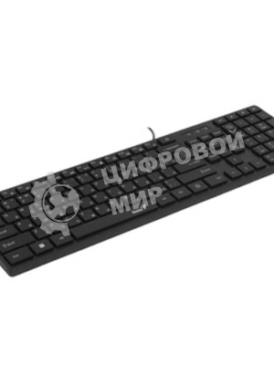 Комплект клавиатура+мышь Genius SlimStar C126 проводной, USB, 1000 DPI, чёрный