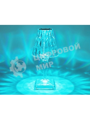 Настольная светодиодная лампа Ambrella light DE8057 CL прозрачный LED RGB 3W