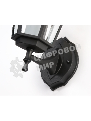 Уличный настенный светильник Ambrella light ST2010 BK/CL черный/прозрачный IP54 E27 max 40W 360*150*210