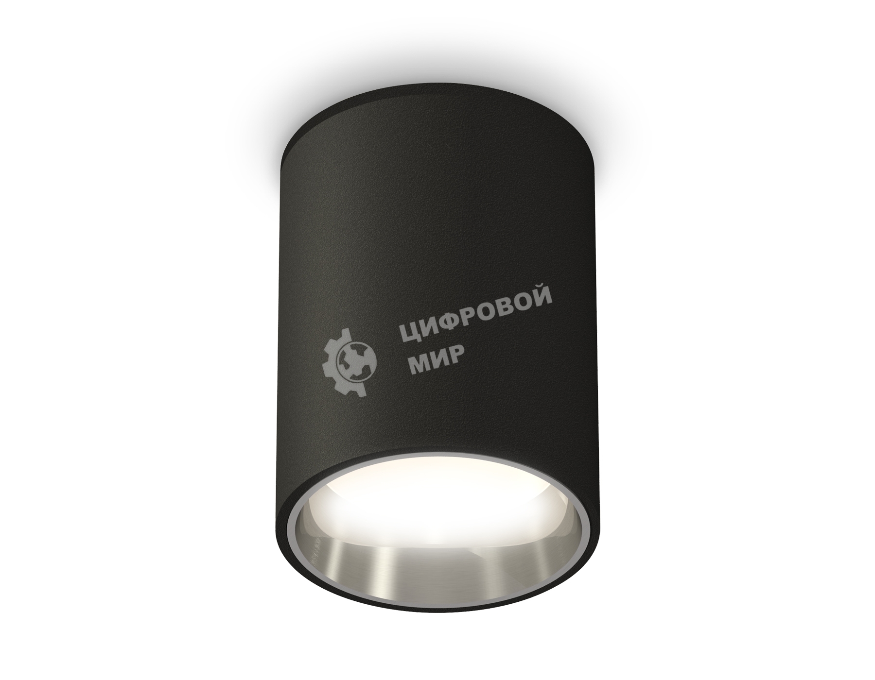 Светильник Ambrella Light XS6313022 SBK/PSL черный песок/серебро полированное MR16 GU5.3 (C6313, N6112)