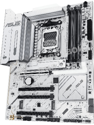 Материнская плата ASUS X870 MAX GAMING WIFI7 W, AM5, AMD X870, 4xDDR5, 4xSATA, 3xM.2, 1xPCIe 5.0 x16, 2xPCIe 4.0 x16, 1xPCIe 3.0 x16, HDMI, 1x2.5Gb LAN, USB Type-C, 3x3.5 мм, 7.1, ATX