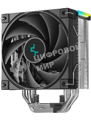 Устройство охлаждения(кулер) Deepcool AK400 Digital SE Soc-AM5/AM4/1200/1700/1851 черный 4-pin 19-28dB Al+Cu LCD 220W 812gr Ret (R-AK400-BKADMN-GJD)