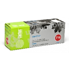Картридж лазерный Cactus CS-C716C Cyan голубой (1500 стр.) для Canon i-Sensys MF8030/MF8030cn/MF8050/LBP 5050
