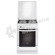 Плита газовая Gefest ПГ 6100-04 белый, конфорок 4 шт, духовка 52 л, 60 см x 85 см x 60 см