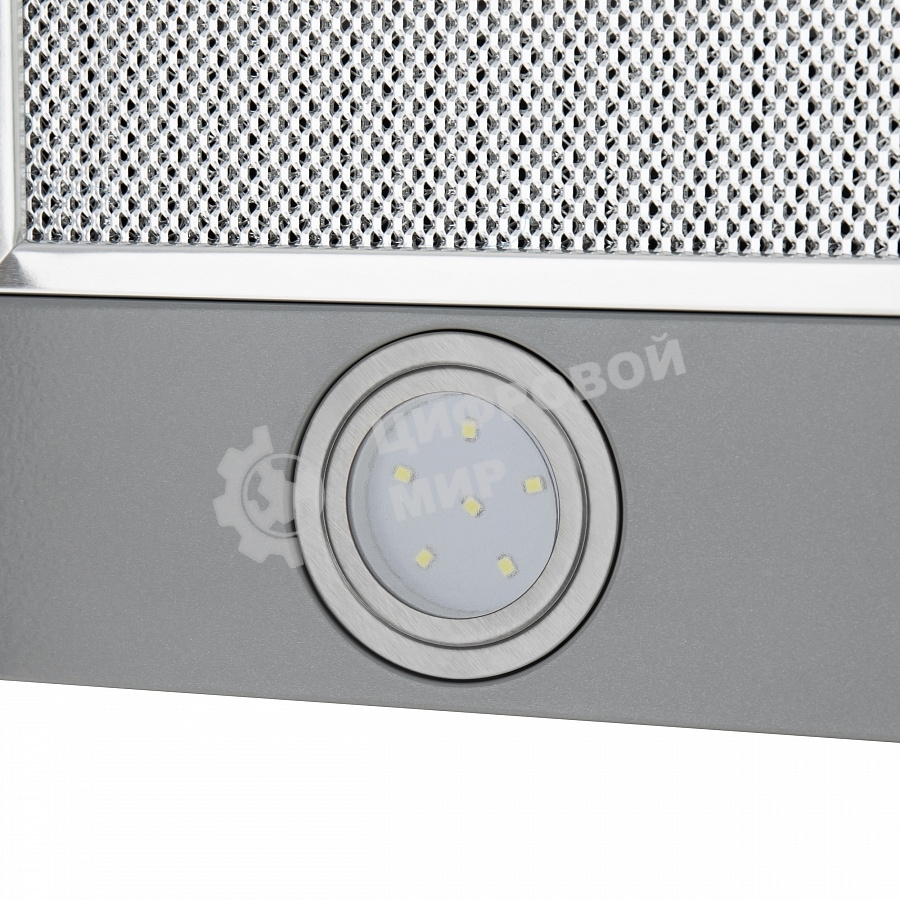 Вытяжка встраиваемая Maunfeld VS Light 60 нержавеющая сталь, 60 см, 520 куб. м/ч, 56 дБ