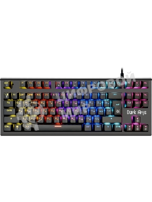 Клавиатура проводная Defender Dark Arts GK-375, USB, черный