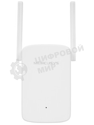 Усилитель сигнала Mercusys ME30 AC1200 Wi-Fi Range Extender, 300 Mbps at 2.4 GHz + 867 Mbps at 5 GHz, 1 x 10/100 LAN, 2× Fixed External Antennas, Wall Plugged, WPS/Reset Button, Signal Indicator, Range Extender/Access Point mode, Adaptive Path Selection