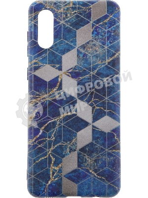 Чехол (клип-кейс) Gresso Meridian, для Samsung Galaxy A02, синий gr17aaae8917