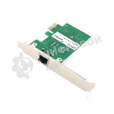 Сетевой адаптер Ethernet Gembird NIC-GX1 1000/100/10, PCI-express, чипсет RTL8111C