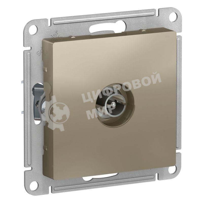 Механизм антенны TV ATLAS DESIGN коннектор шампань SchE ATN000593