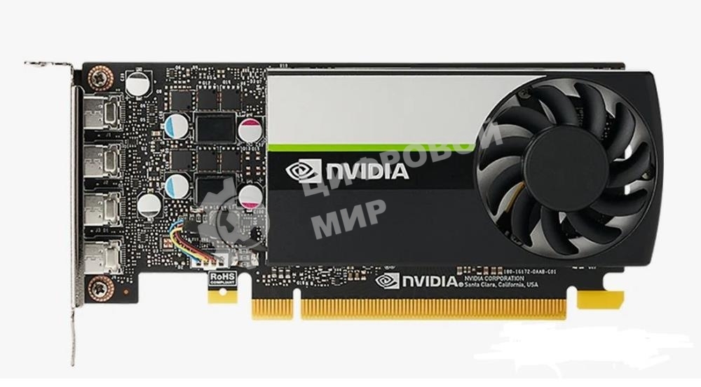 Видеокарта Nvidia T1000 8Gb GDDR6 BLK 900-5G172-2270-000 PCIE16