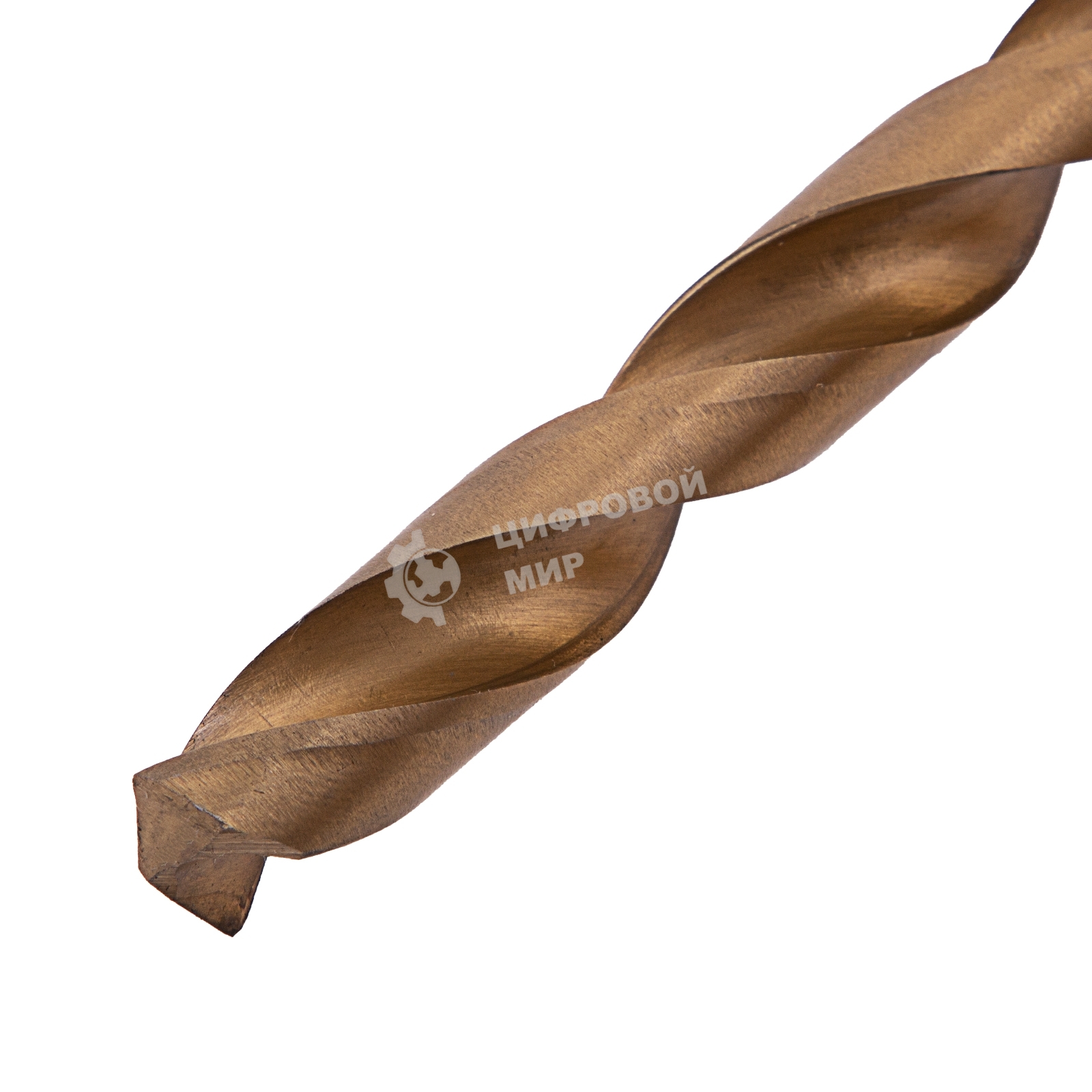 Сверло Matrix по металлу,10 мм, HSS, нитридтитановое покрытие, цилиндрический хвостовик