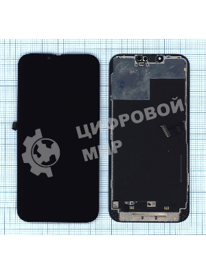 Дисплей (модуль) для Apple iPhone 13 Pro Max в сборе с тачскрином, черный