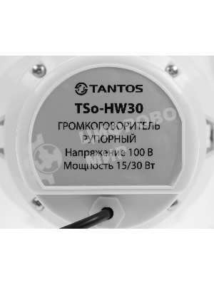 Громкоговоритель Tantos TSo-HW30 рупорный 30Вт белый