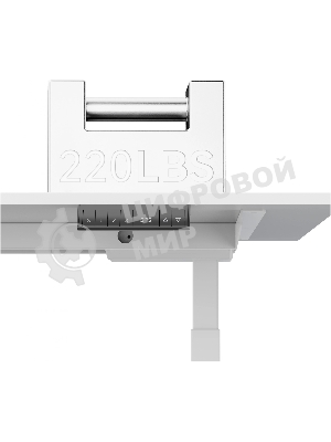 Подстолье Cactus CS-EDLF-WT каркас белый