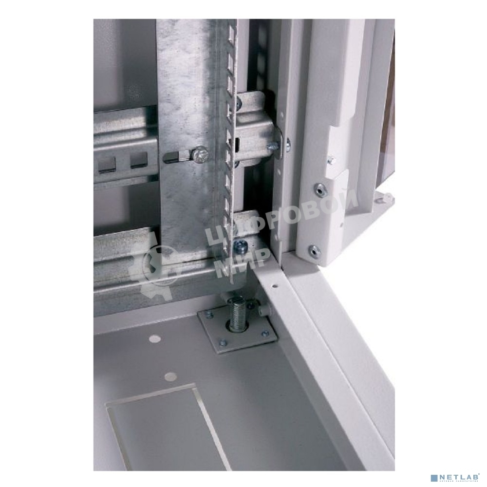 Шкаф телекоммуникационный напольный ЭКОНОМ 42U (800 × 1000) дверь перфорированная 2 шт.