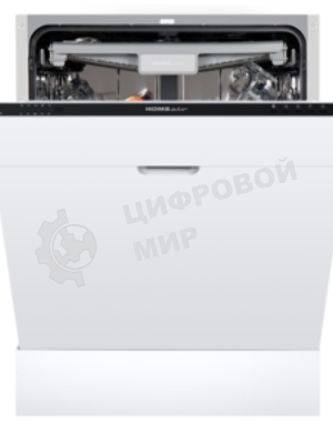 Встраиваемая посудомоечная машина HOMSair DW67M, черный, 59.8 см, 14 компл., 47 дБ, класс A++