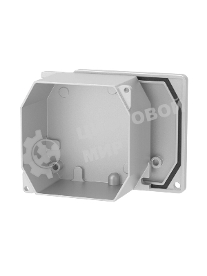 Коробка ответвительная алюминиевая окрашенная,IP66, RAL9006, 90х90х53мм 65300 DKC