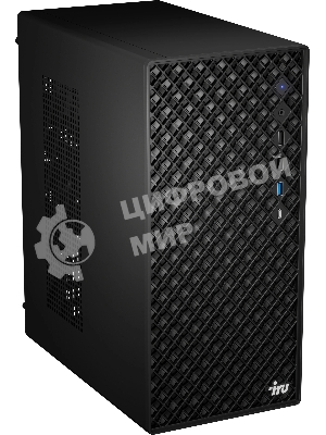 Компьютер IRU Tactio 520B6SB MT Ryzen 5 8600G (4.3) 16Gb SSD 512Gb RGr FreeDOS 2.5xGbitEth 450W черный (RUS) (2116631)