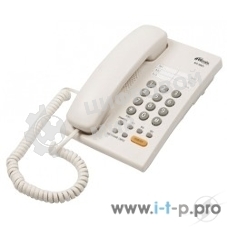 Телефон проводной Ritmix RT-330 белый