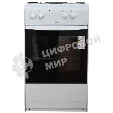 Плита комбинированная Darina S KM 521 300 W белый/черный, конфорок 2 шт, духовка 45 л, 50 см x 85 см x 45 см