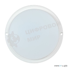 Светильник IEK LDPO0-4003-15-4000-K01LED ДПО 4003 15Вт IP54 4000K круг белый IEK
