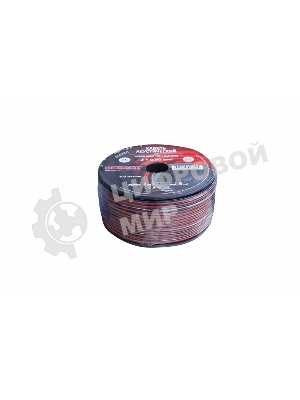 Кабель акустический Rexant 2х0,50 мм², красно-черный, бухта 100 м