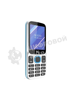Мобильный телефон BQ 2820 Step XL+ белый/синий