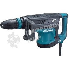Отбойный молоток Makita HM1213C Молоток отб,SDS-max,1510Вт,25.5Дж,950-1900у\м,10.3кг,чем,АВТ,м\функц бок рукоятка,плавный пуск 